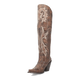 Dan Post Women's Jilted Snip Toe Leather Tall Boots - Brown