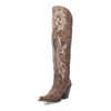 Dan Post Women's Jilted Snip Toe Leather Tall Boots - Brown 2 DP3709_6_M  - from alligatorwarehouse.com