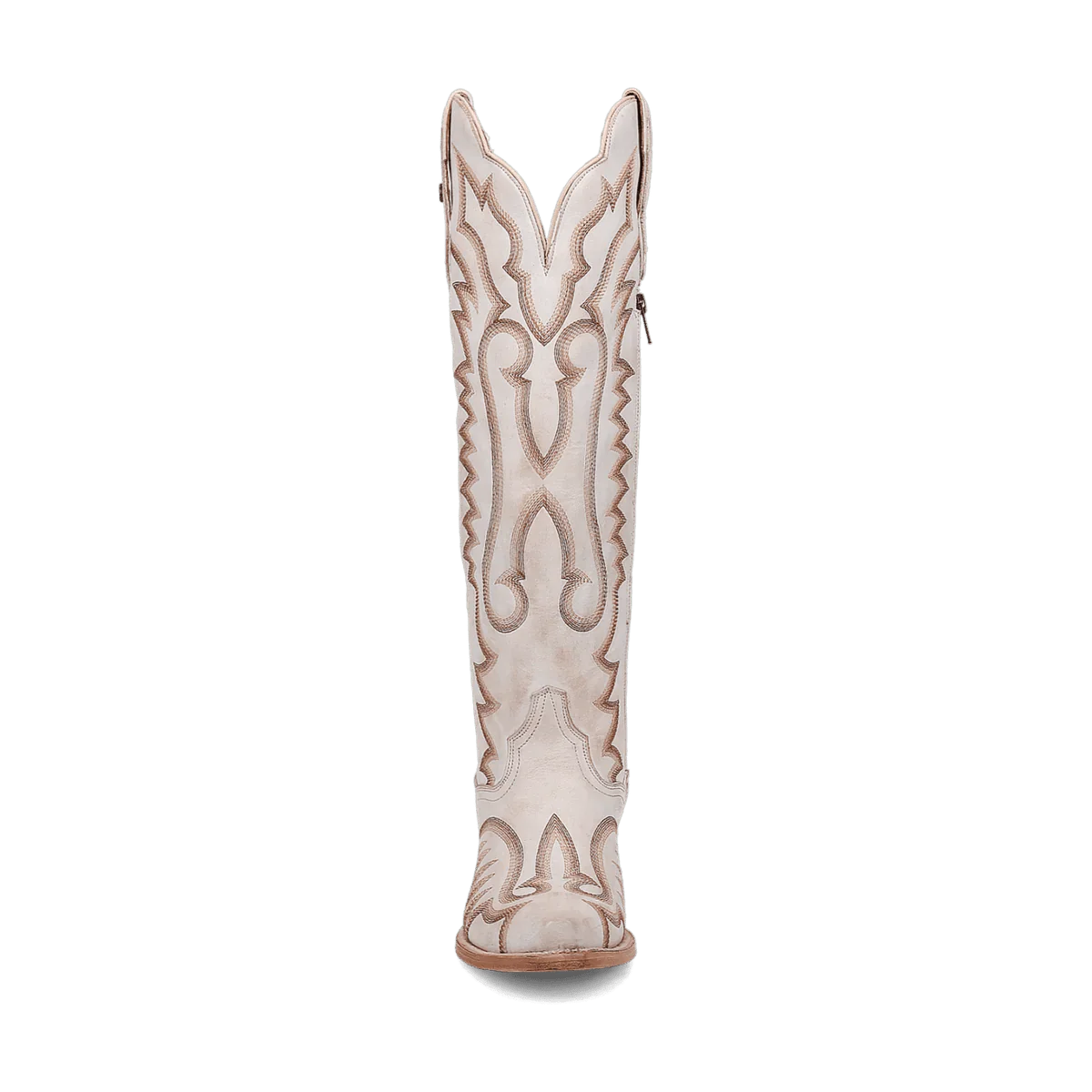 Dan Post Women's Josie Snip Toe Leather Tall Boots - White 7 DP5107_6_M  - from alligatorwarehouse.com