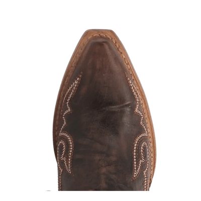 Dan Post Women's Kommotion Snip Toe Leather Tall Boots - Chocolate 6 DP4342_6_M  - from alligatorwarehouse.com