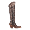 Dan Post Women's Kommotion Snip Toe Leather Tall Boots - Chocolate 3 DP4342_6_M  - from alligatorwarehouse.com
