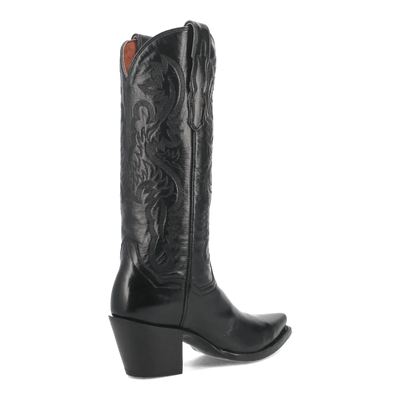 Dan Post Women's Maria Snip Toe Leather Boots - Black 5 DP3200_5_M  - from alligatorwarehouse.com