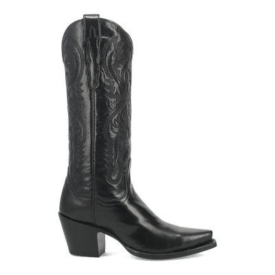 Dan Post Women's Maria Snip Toe Leather Boots - Black 4 DP3200_5_M  - from alligatorwarehouse.com