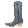 Dan Post Women's Mesa Snip Toe Leather Boots - Blue DP7019 4 DP7019_6.5_M  - from alligatorwarehouse.com