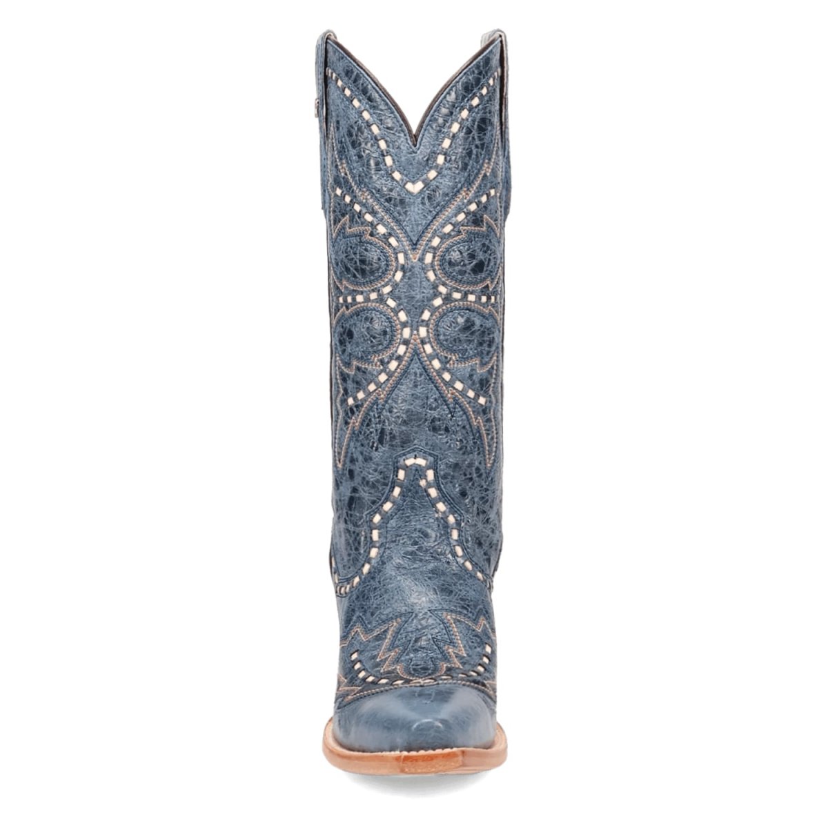 Dan Post Women's Mesa Snip Toe Leather Boots - Blue DP7019 6 DP7019_6.5_M  - from alligatorwarehouse.com
