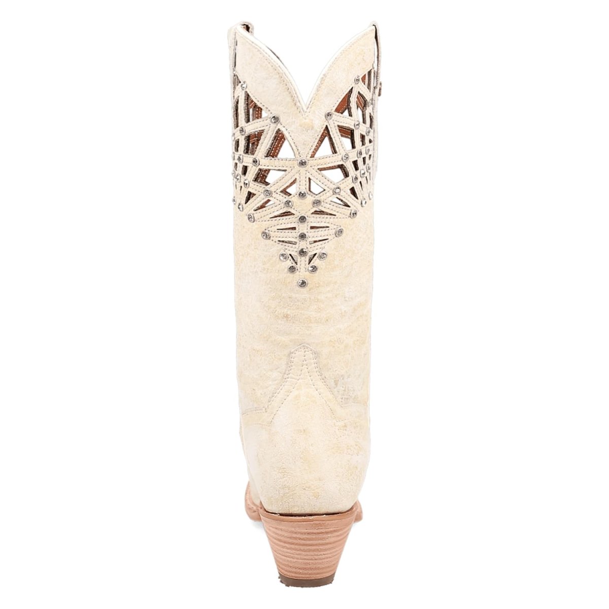 Dan Post Women's Miley Snip Toe Leather Boots - Bone DP7018 5 DP7018_6_M  - from alligatorwarehouse.com