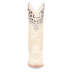 Dan Post Women's Miley Snip Toe Leather Boots - Bone DP7018