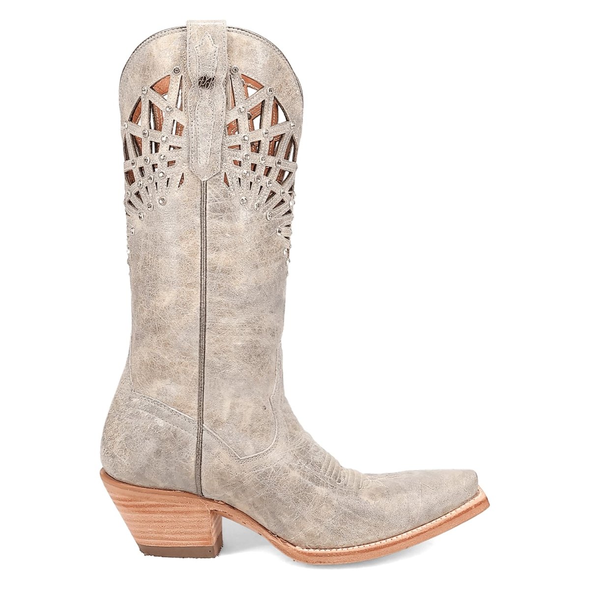 Dan Post Women's Miley Snip Toe Leather Boots - Gray DP7017 3 DP7017_6_M  - from alligatorwarehouse.com