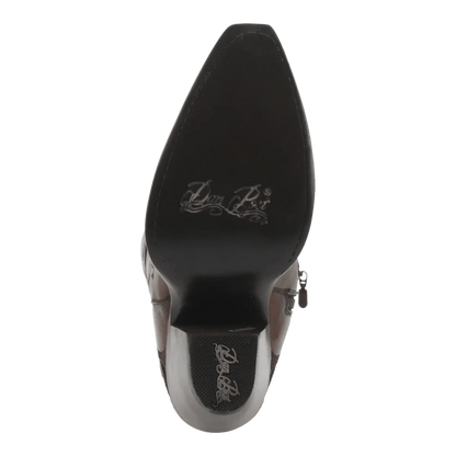 Dan Post Women's Seductress Snip Toe Leather Tall Boots - Chestnut