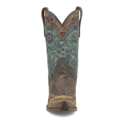 Dan Post Women's Vintage Bluebird Snip Toe Leather Boots - Chocolate 8 DP3544_6_M  - from alligatorwarehouse.com