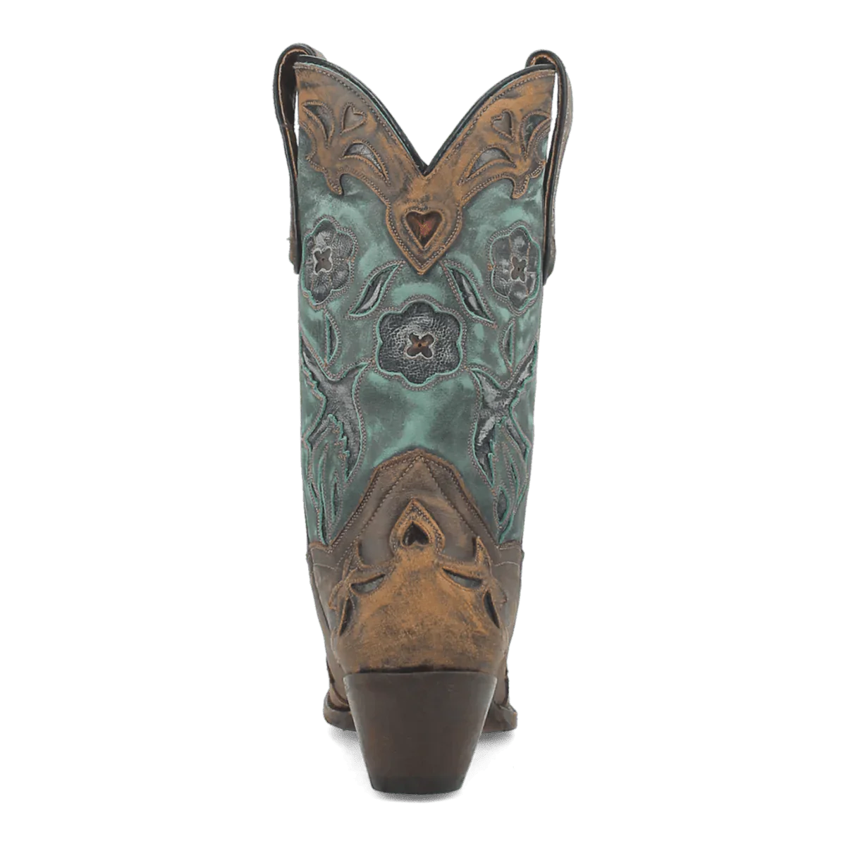 Dan Post Women's Vintage Bluebird Snip Toe Leather Boots - Chocolate