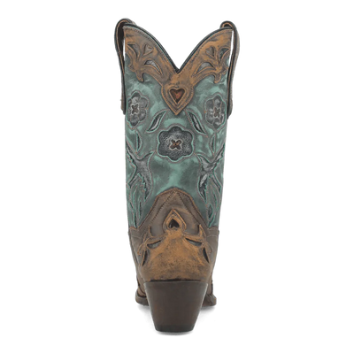 Dan Post Women's Vintage Bluebird Snip Toe Leather Boots - Chocolate 9 DP3544_6_M  - from alligatorwarehouse.com