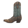 Dan Post Women's Vintage Bluebird Snip Toe Leather Boots - Chocolate 3 DP3544_6_M  - from alligatorwarehouse.com