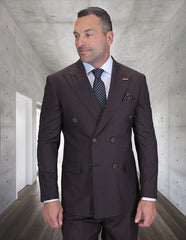 Brown Statement Suit