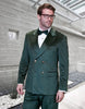 Statement Suit - Statement Italy Suit - Wool Suit -  Statement Men's 2 Piece Velvet Fashion Suit - Solid Color 2 RB-8377  - from alligatorwarehouse.com