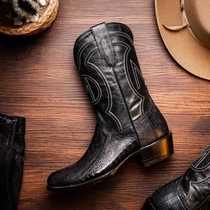Marco Di Milano Denver Black Leather Oxford