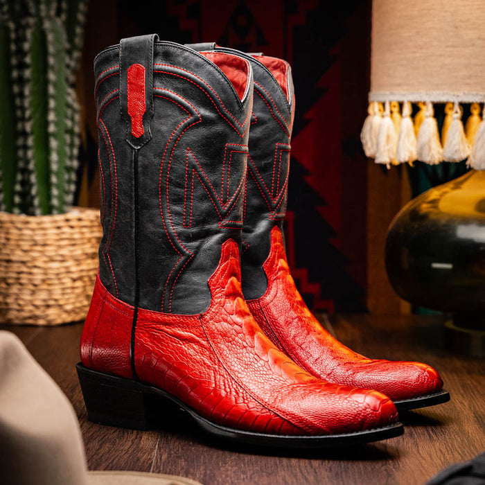 Marco Di Milano Denver Red - Luxury Leather Loafers