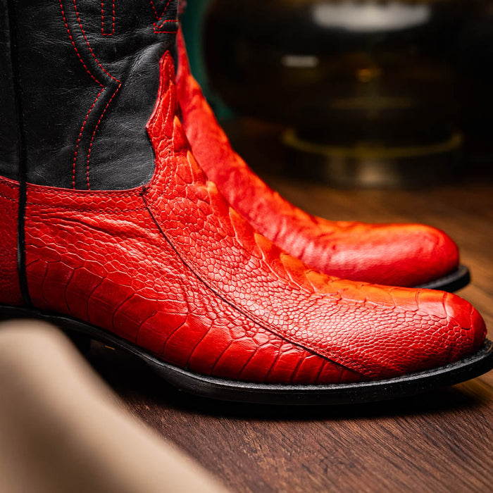 Marco Di Milano Denver Red - Luxury Leather Loafers