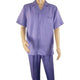 Mens Lavender Short Sleeve Walking Suit