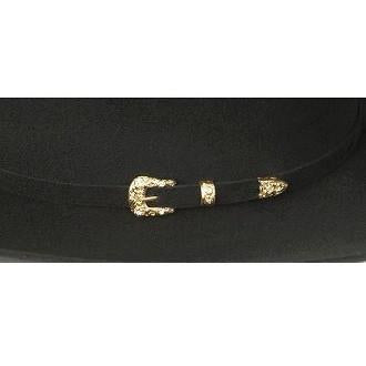 30x Larry Mahan Opulento Fur Felt Cowboy Hat Black 3   - from alligatorwarehouse.com