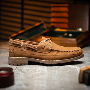 Marco Di Milano Amalfi Bronze Premium Calf Leather Boat Shoes - view 9