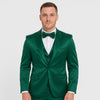 Emerald Green Satin Tuxedo Set – Formal 4-Piece Outfit for Prom or Wedding 2 M390SK-7-34r  - from alligatorwarehouse.com