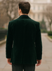 Emerald Velvet Roderick Smoking Jacket – Luxurious Men's Wear 2   - from alligatorwarehouse.com
