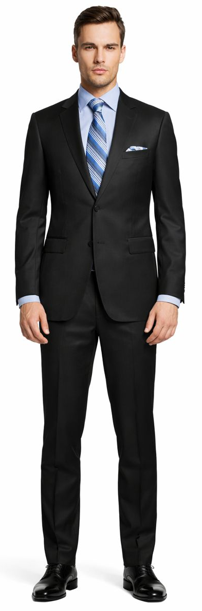 ENZO 150’s Super Wool 2-Button Suits in 6 Solid Fabrics Colors