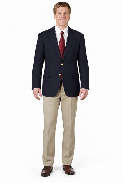 Executive Apparel Ultralux Men's Navy Blue Blazer Jacket