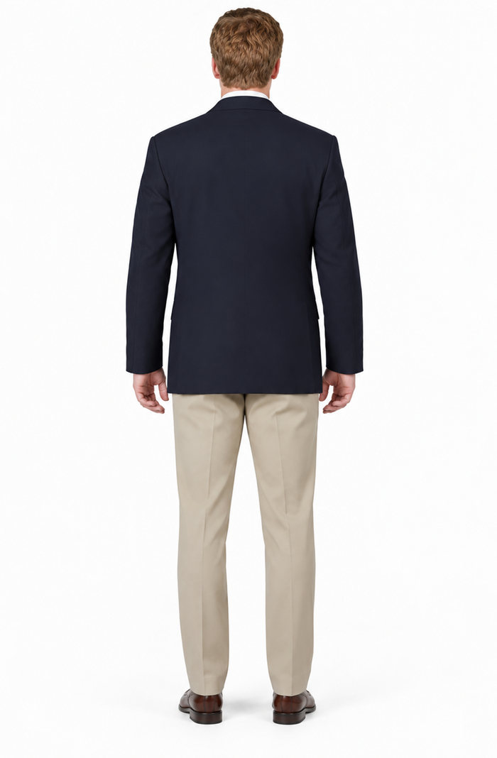 Executive Apparel Ultralux Men's Navy Blue Blazer Jacket