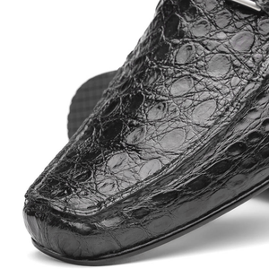 Marco Di Milano Fabro-Tin Gray Leather Loafers