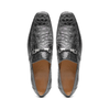 Marco Di Milano Fabro Gray Caiman Bit Loafers 5 FABRO-TIN_CAIMAN_GRAY_8  - from alligatorwarehouse.com