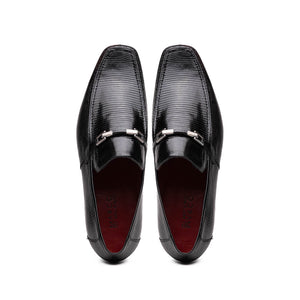 Marco_Di_Milano Fabro-Liz Black Leather Luxury Shoe