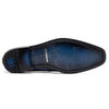 Marco Di Milano Fangio Denim Blue Ostrich Penny Loafer 5 FANGIO_OSTRICH LEG_DENIM BLUE_8.5  - from alligatorwarehouse.com