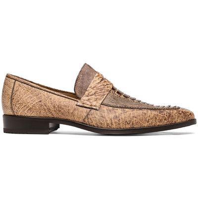 Marco Di Milano Fangio Rust Orix Ostrich Penny Loafer 1 FANGIO_OSTRICH-OSTRICH LEG_RUS ORIX_8  - from alligatorwarehouse.com