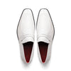 Marco Di Milano Fangio White Ostrich Penny Loafer 4 FANGIO_OSTRICH-OSTRICH LEG_WHITE_8  - from alligatorwarehouse.com