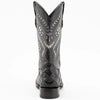 Ferrini Bronco Men's Print Pirarucu Fish Boots Handcrafted Black 4339304 3 43393-04-080-D  - from alligatorwarehouse.com