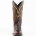 Ferrini Jesse Men's Print Alligator Boots Handcrafted Chocolate 2   - from alligatorwarehouse.com