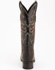 Ferrini Men's Blaze Leather Square Toe Boots Handcrafted - Chocolate 4 13293-09-080-D  - from alligatorwarehouse.com