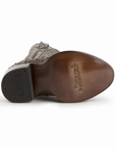 Ferrini Men's Colt Full Quill Ostrich Boots Handcrafted - Kango Brown 6 10111-07-080-D  - from alligatorwarehouse.com