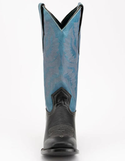 Ferrini Men's Gunner Leather Boots Handcrafted - Black 5 12193-04-080-D  - from alligatorwarehouse.com