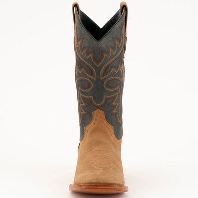 Ferrini Men's Kingston Leather Square Toe Boots Handcrafted - Antique Saddle 4   - from alligatorwarehouse.com