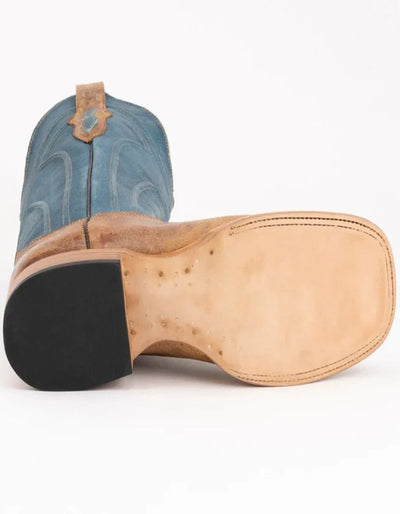 Ferrini Men's Maddox Leather Boots Handcrafted - Antique Saddle 6 12193-15-100-D  - from alligatorwarehouse.com