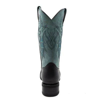 Ferrini Men's Maverick Leather Boots Handcrafted - Black 1509304 2 15093-04-080-D  - from alligatorwarehouse.com