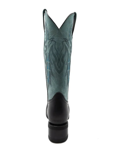 Ferrini Men's Maverick Leather Boots Handcrafted - Black 3 15093-04-080-D  - from alligatorwarehouse.com