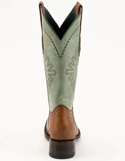 Ferrini Men's Santa Fe Leather Boots Handcrafted - Brandy 4 12871-55-090-D  - from alligatorwarehouse.com