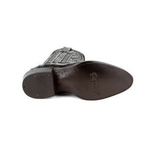 Ferrini Men's Stallion Alligator Belly Boots Round Toe Black