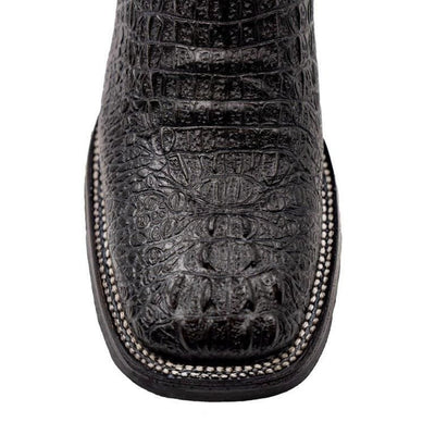 Ferrini Stampede Men's Print Crocodile Boots Handcrafted Sport Rust 3   - from alligatorwarehouse.com