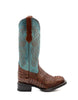 Ferrini Stampede Men's Print Crocodile Boots Handcrafted Sport Rust 5 40493-23-080-D  - from alligatorwarehouse.com