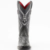Ferrini Women's Cleopatra Square Toe Boots Handcrafted - Silver 8389334 3 83893-34-065-B  - from alligatorwarehouse.com